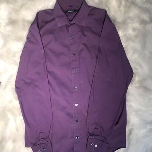 Kenneth Cole Reaction Purple Long Sleeve
